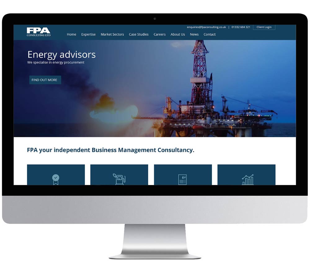 FPA consulting online business solution for website Burton on Trent 1