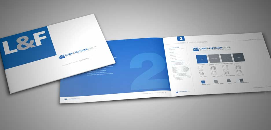 Graphic design for corporate guidelines Burton on Trent